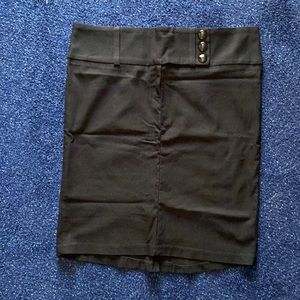 Plus size black stretch skirt no stains no holes
